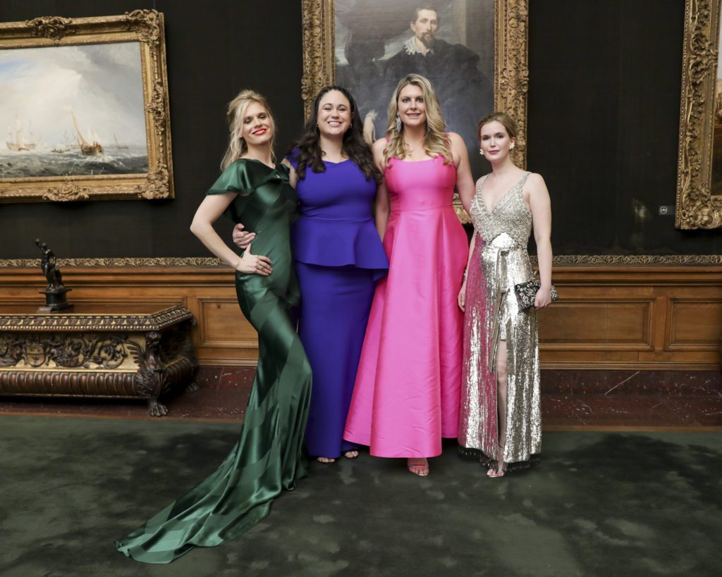 Jasmine Lobe, Patricia Ruiz-Healy, Kathryn Kerns, and Laura Day Webb; photo: Carl Timpone/BFA.com