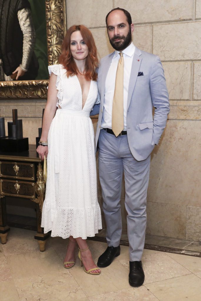 Senior Manager of Media Relations and Marketing Alexis Light and Peter Jay Sharp Chief Curator