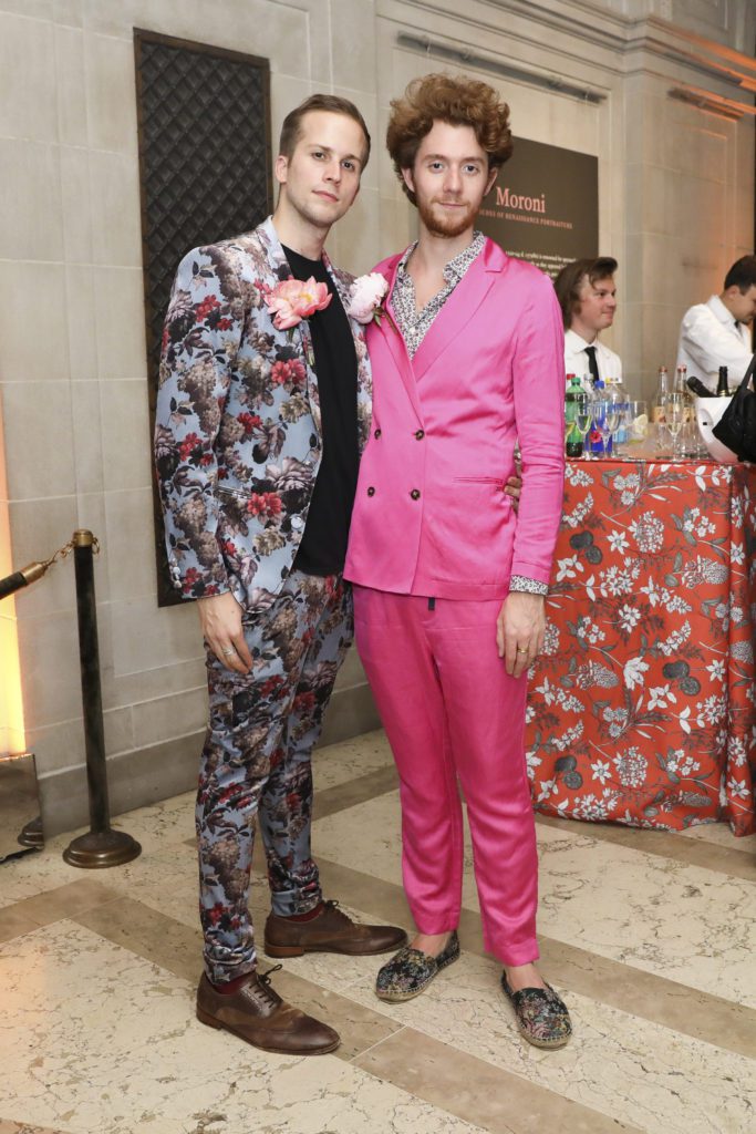 Alexander Partridge and Curatorial Assistant Geoffrey Riper
