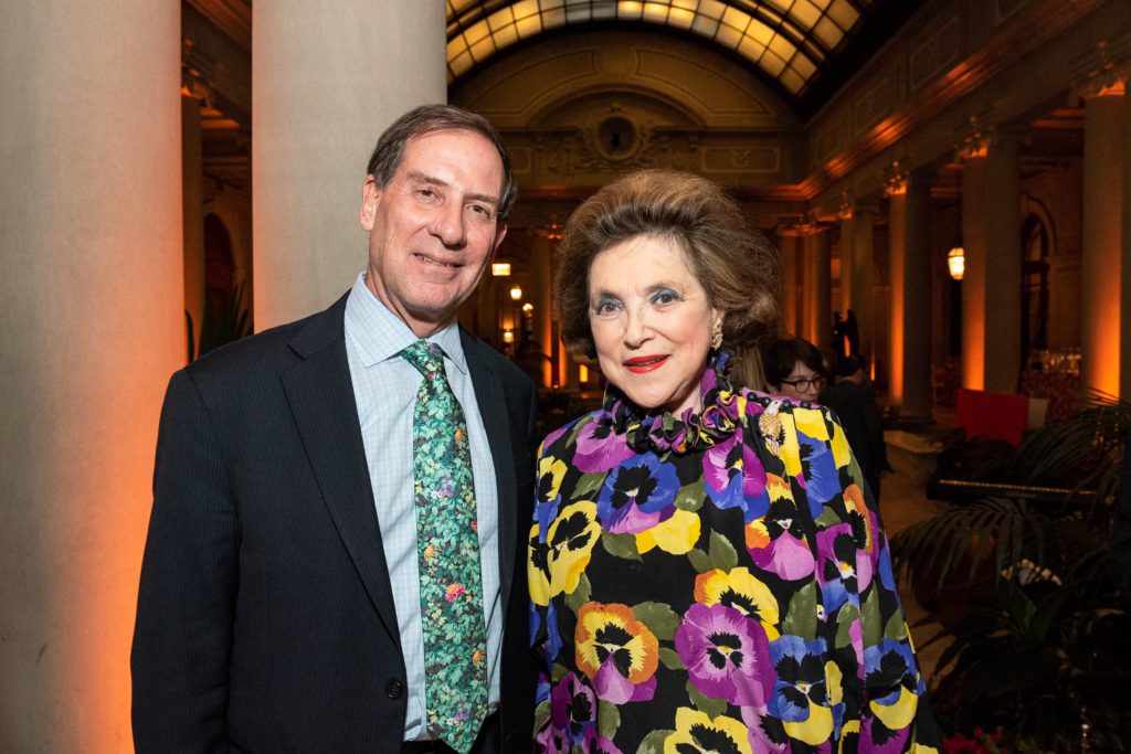 Anna-Maria and Stephen Kellen Director Ian Wardropper and Marina Kellen French