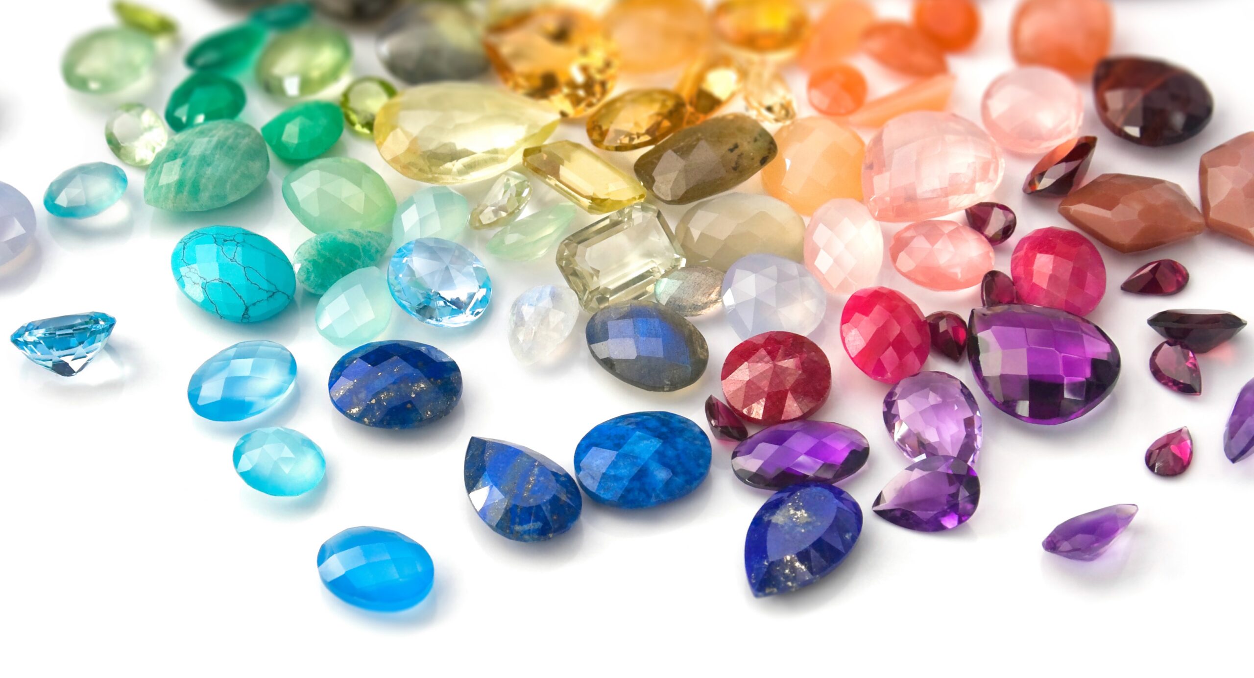 Bright real gemstones closeup picture. - POP STYLE TV