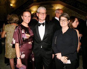 Deputy Director for External Affairs Tia Chapman, Oliver Link, and Lisa Green; photo: Matteo Prandoni/BFA.com