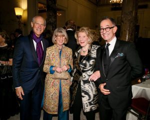 Glenn and Susan Lowry, Agnes Gund, and Colin Bailey; photo: Matteo Prandoni/BFA.com