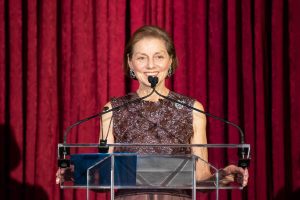 Board of Trustees Chairman and Benefit Chairman Betty Eveillard; photo: Christine A. Butler