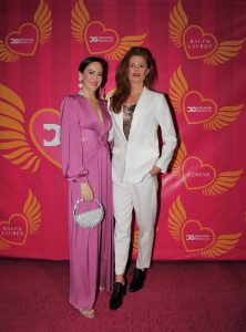 Leckie Roberts and actress Julia Collier