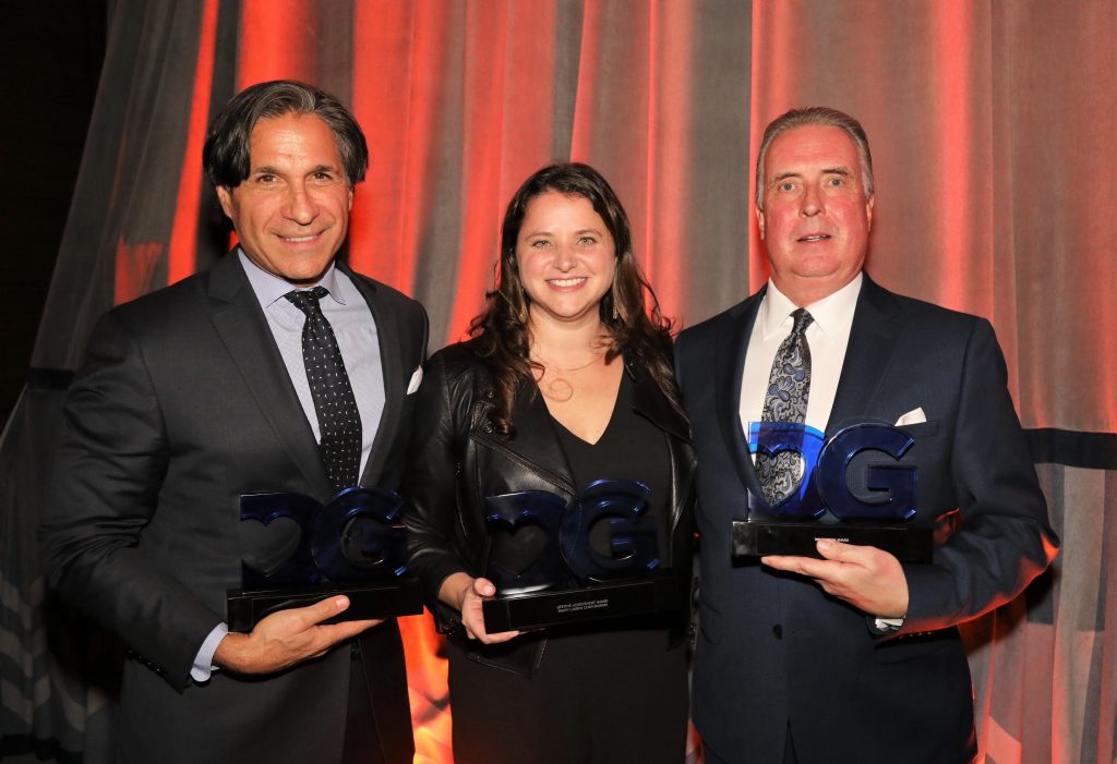 Tanger Outlets Impact Award was accepted by CEO & President Stephen Yalof ; Ralph Lauren Corporation’s Lifetime Achievement Award was accepted by Alyssa Youngerman of the company’s foundation