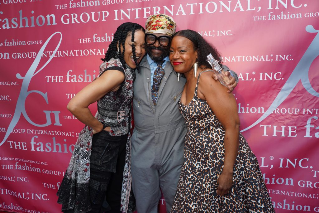 Lisa Arrindell, Byron Lars and Tracy Reese