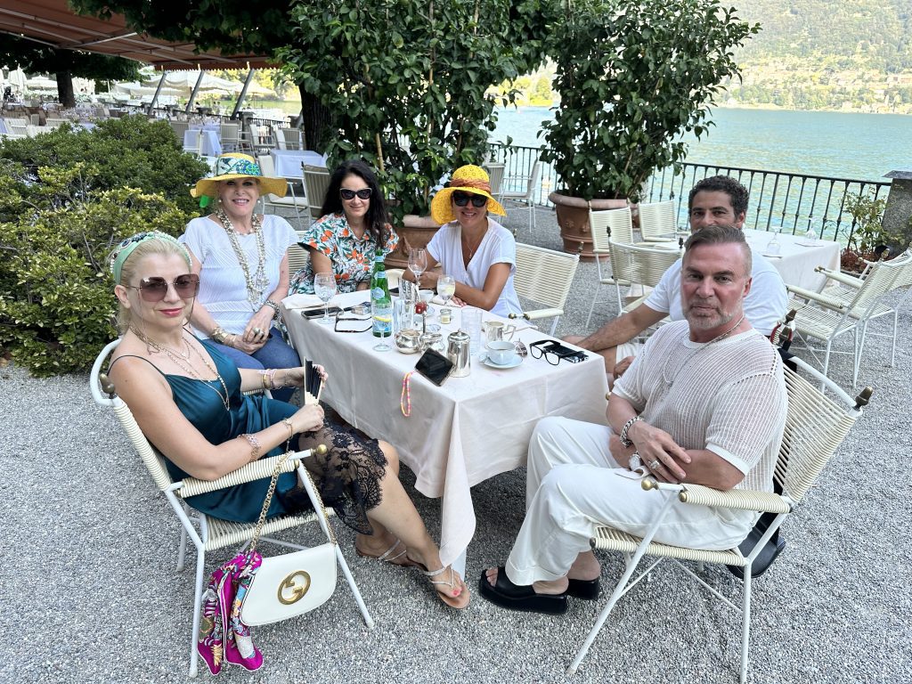 Ana Martins, Loris Diran, Atalita Morais, Lake Como, Villa D'Este, Palazzo Rosati 
