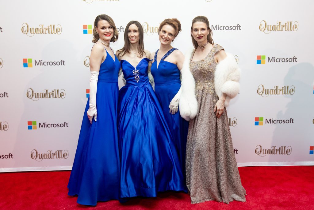 Yana Valieva, Ana Barbu, Ella Grace Morgan, and Valentina Stanovova (Photo Credit: Angela Gaul / Milestone Images)