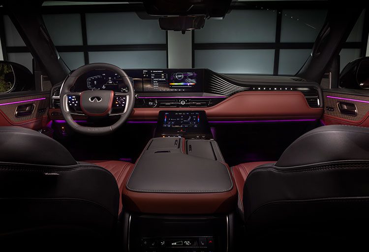 INFINITI QX80 the edge