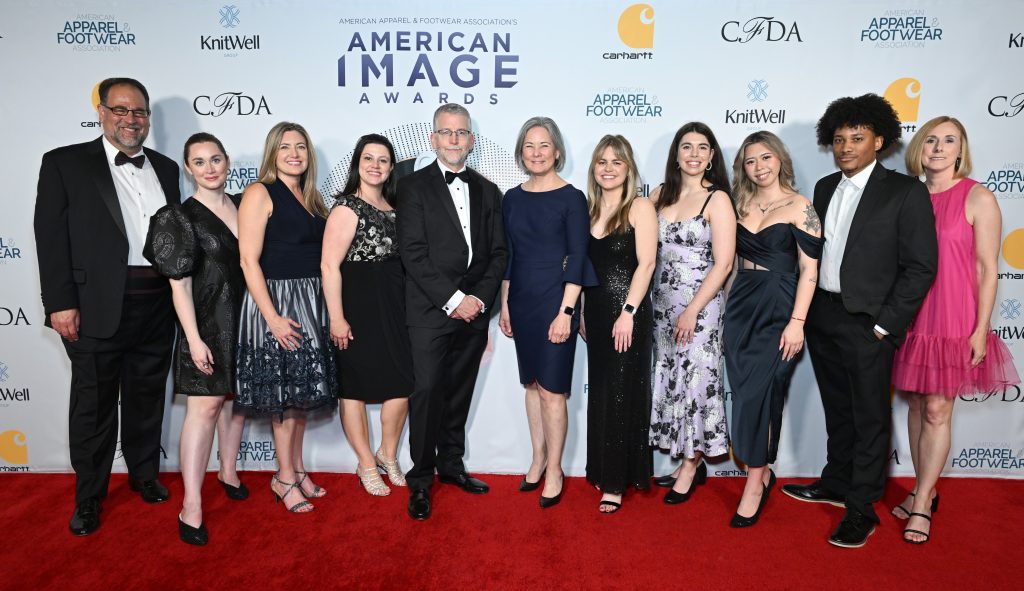 Stephen Lamar, Paula Zusi (C) and guests attend AAFA American Image Awards 2024 at Gotham Hall on April 16, 2024 in New York City. (Photo by Slaven Vlasic/Getty Images for AAFA American Image Awards)