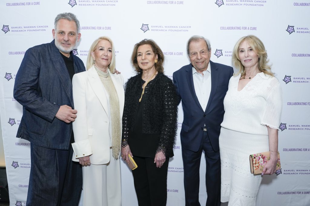 Kobi Halperin, Susan Pernick, Marion Waxman, Dr. Samuel Waxman and Jani Aronow