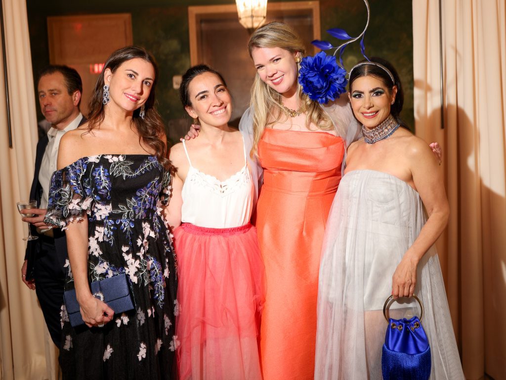 Natalie Dougherty, Hannah Gräfin von Waldersee, Benefit Committee member Christina Murphy, and Lizzie Asher; photo: Matteo Prandoni/BFA.com