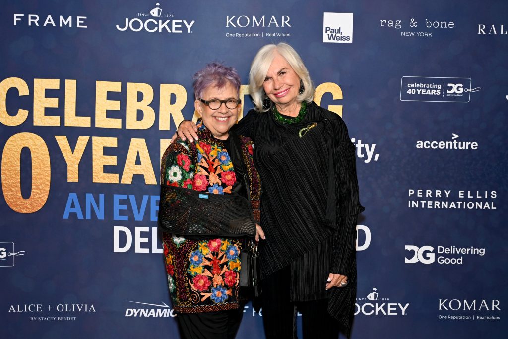 Delivering Good 40th Barbara Toback and Karen Bromley