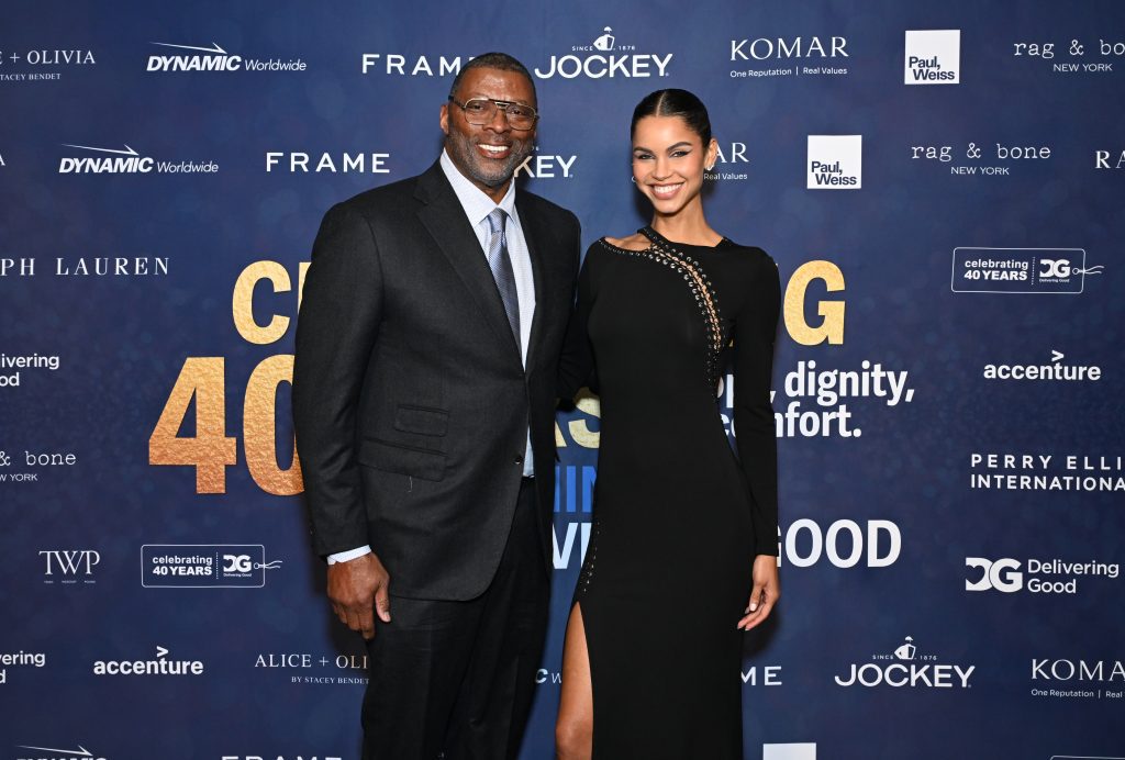 Delivering Good 40th Carl Banks and Daiane Sodre