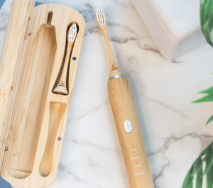 Bamboo Sonic Toothbrush (2.0) with Travel Case