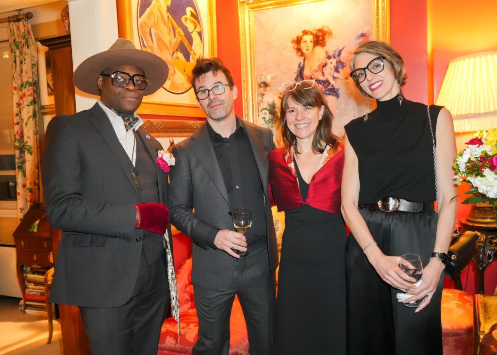 John Nubian, Justin Stewart, Gail Heidel, Mamie Kanfer Stewart