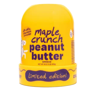 Maple Crunch flavored peanut butter 