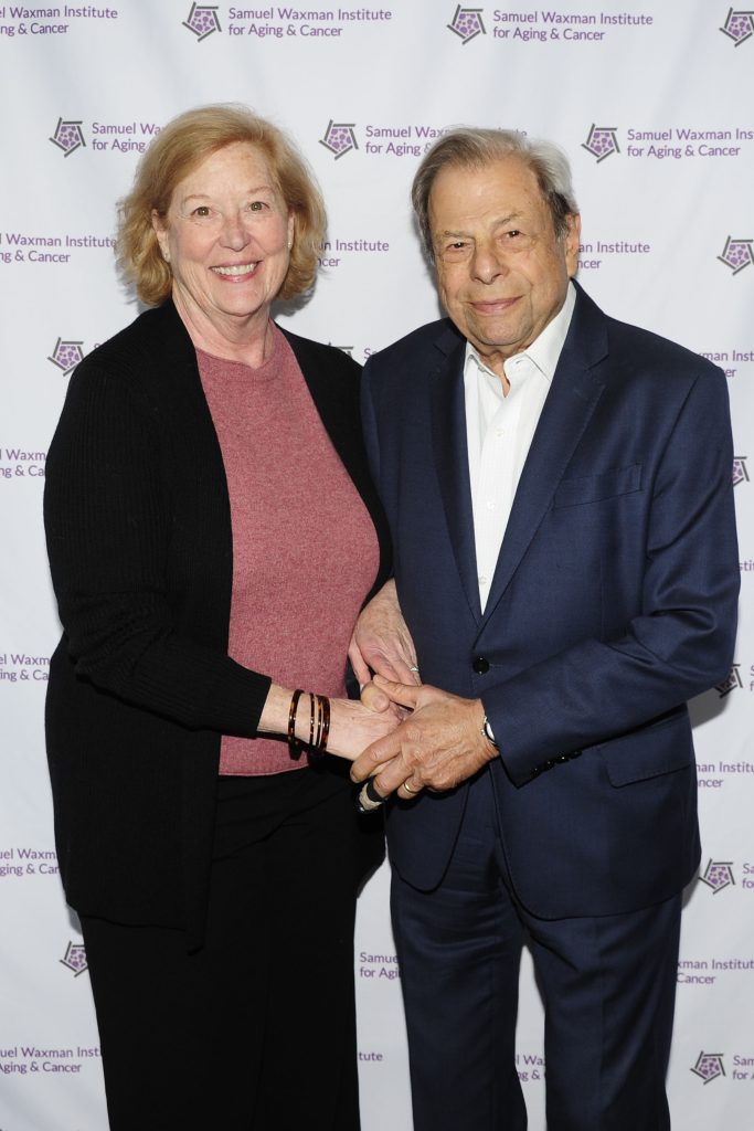 Mary Slattery and Dr. Samuel Waxman 