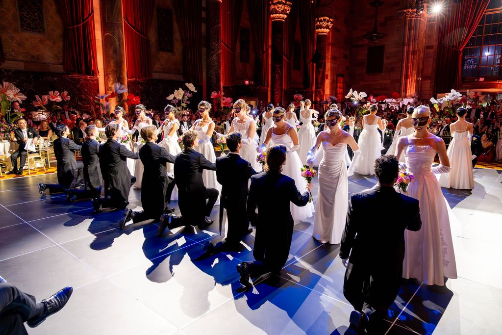 Debutantes photo by Charles Wills Viennese Opera Ball 