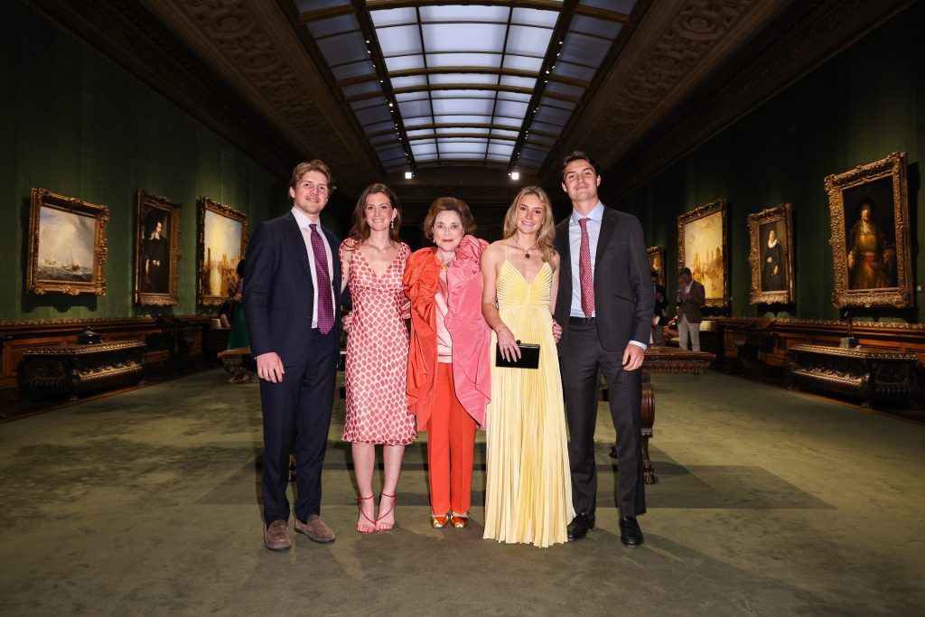 Max Gundlach, Daphne Garrett, Marina Kellen French, Stephanie Garrett, and Henry Gundlach; photo: Matteo Prandoni/BFA.com