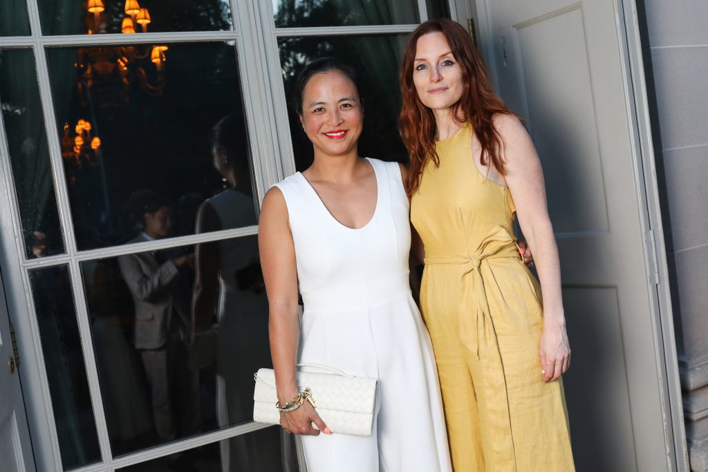 Associate Director of Development Angie Calderwood and Associate Director of Marketing and Visitor Services Alexis Light; photo: Matt Borkowski/BFA.com