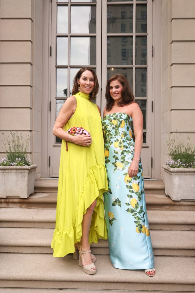 Alison Bruhn and Delia Folk; photo: Matteo Prandoni/BFA.com Frick Collection Spring Party
