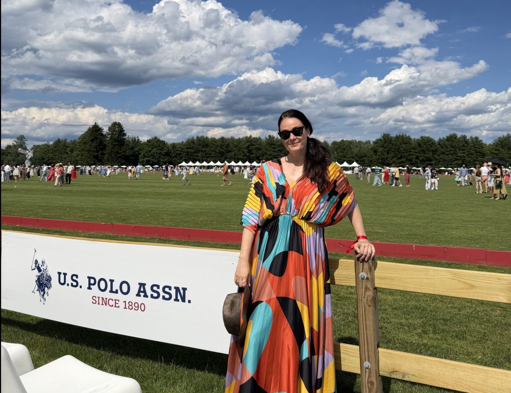 Tijana Ibrahimovic at the Greenwich Polo Club 