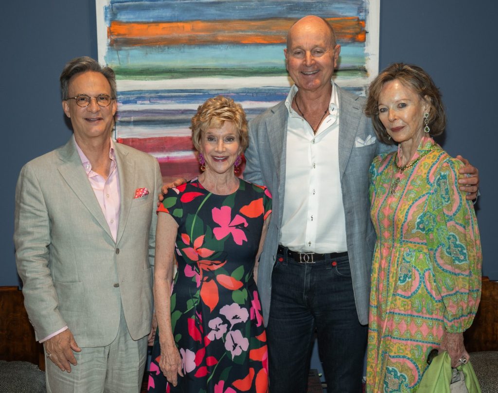 Ben Rodriquez-Cubenas, Jackie Weld Drake, Prince Dimitri of Yugoslavia, Margo Langenberg Casita Maria at Findlay