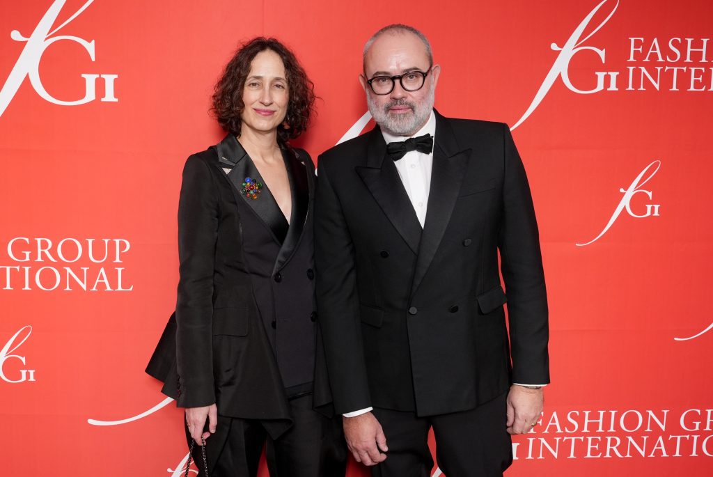 Nicole Phelps and Lucien Page attend FGI Night of Stars 2026: The Modernists at The Rainbow Room